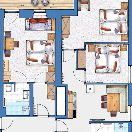 Appartement Smartflats Dorfgastein